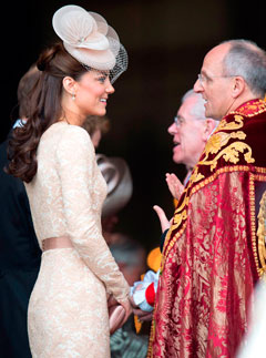 Kate Middleton at the Queen's Diamond Jubilee Service of Thanksgiving