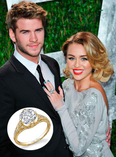 Miley Cyrus Engagement Ring