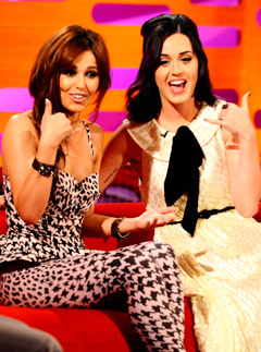 Cheryl Cole & Katy Perry on the Graham Norton show