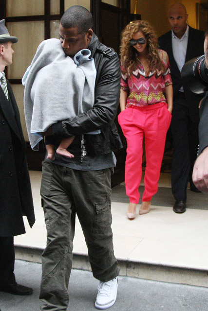 Beyonce Knowles, Jay-Z and Blue Ivy in Paris - Marie Claire - Marie Claire UK