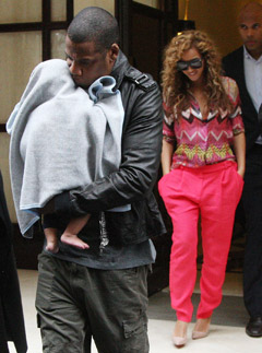 Beyonce Knowles, Jay-Z and Blue Ivy in Paris - Marie Claire - Marie Claire UK
