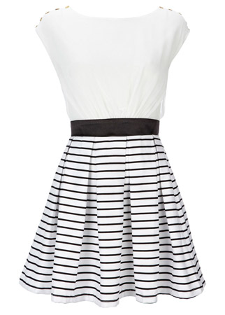 Wallis striped sun dress, Was &pound;55, Now &pound;30