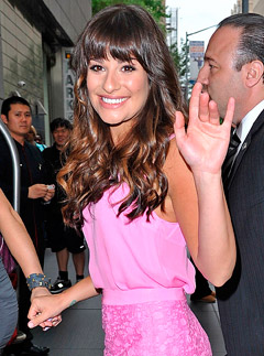 Lea Michele's girls' night out