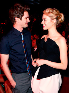 Emma Stone and Andrew Garfield