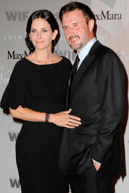 David Arquette and Courteney Cox