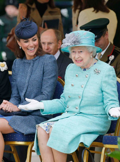 Duchess of Cambridge and the Queen - Kate Middleton - Marie Claire - Marie Claire UK