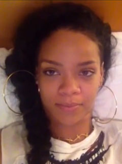 Rihanna Twitter Video LP
