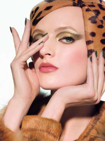 Dior - Fall Look - beauty - make-up - Golden Jungle