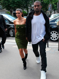 Kim Kardashian and Kanye West LP