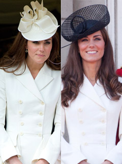 Kate Middleton recycles Alexander McQueen coat at the Order of the Garter service