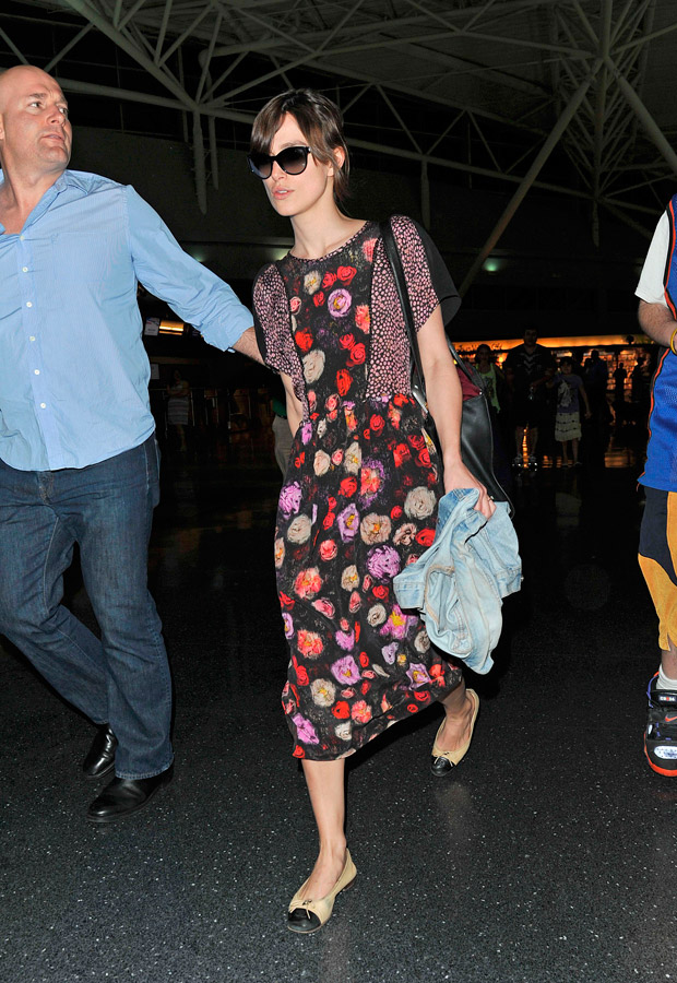 Keira Knightley - Airport Style - Marie Claire - Marie Claire UK