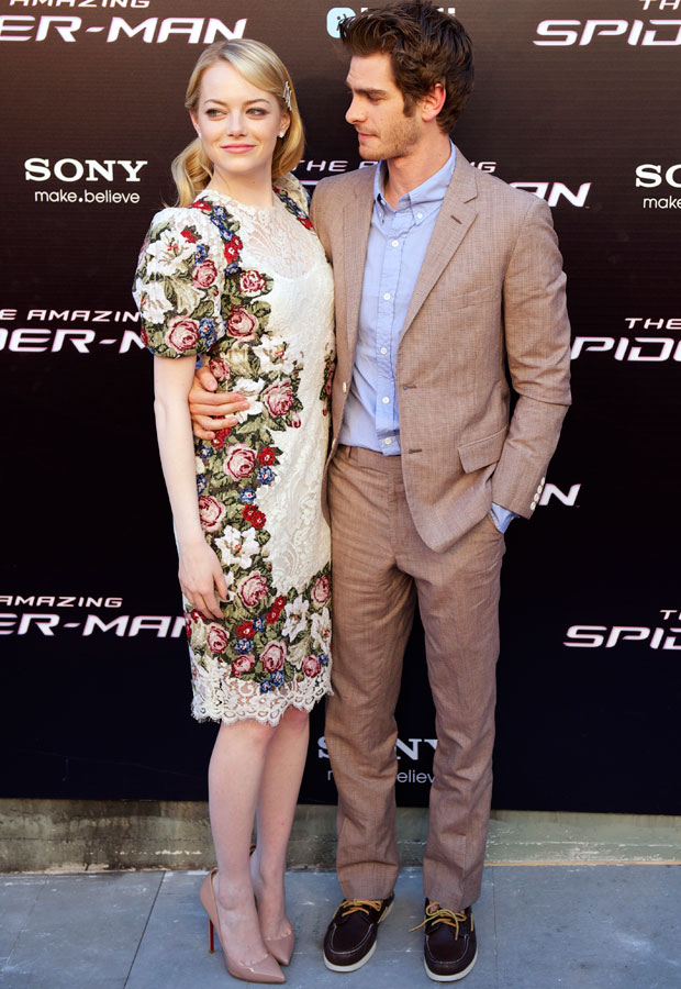 Emma Stone and Andrew Garfield - Amazing Spider-Man premier - Marie Claire - Marie Claire UK
