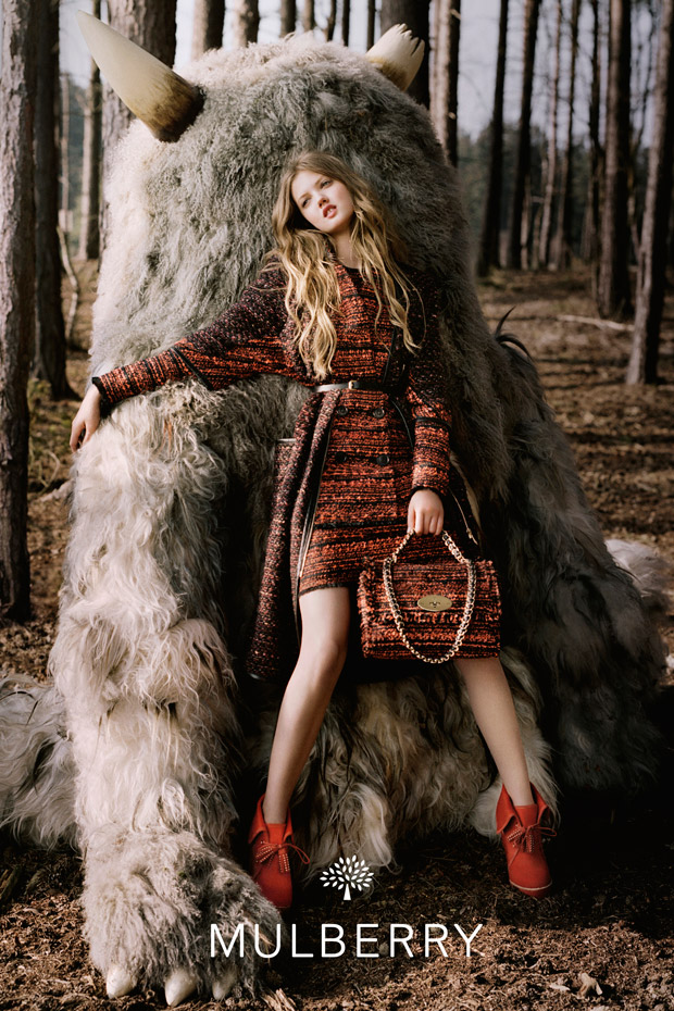 Mulberry autumn/winter 2012 campaign 