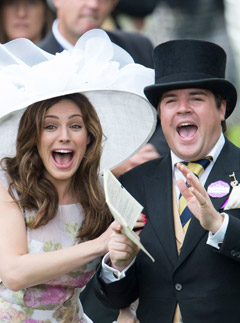 Kelly Brook - Royal Ascot 2012 - Marie Claire - Marie Claire UK