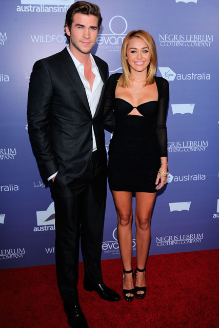 Liam Hemsworth and Miley Cyrus - Marie Claire - Marie Claire UK