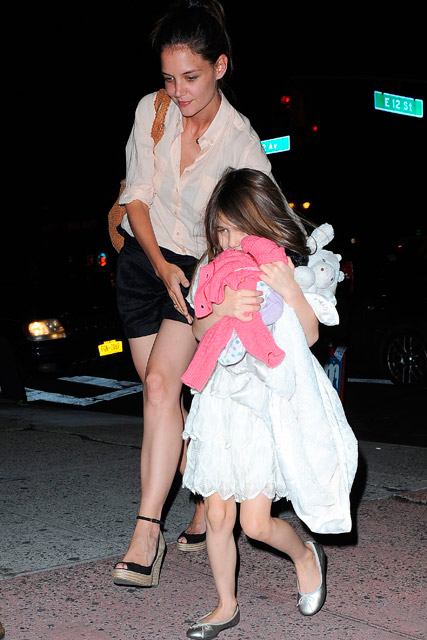Katie Holmes and Suri Cruise - Marie Claire - Marie Claire UK