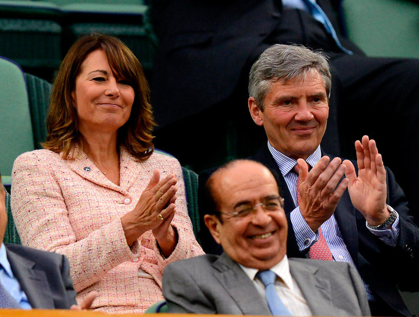 Carole and Micheal Middleton - Stars at Wimbledon 2012 - Marie Claire - Marie Claire UK