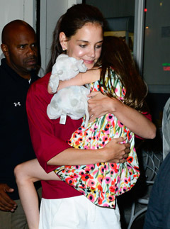 Katie Holmes and Suri Cruise - Marie Claire - Marie Claire UK