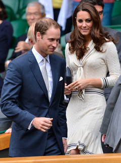 Kate Middleton and Prince William - Wimbledon 2012 - Marie Claire - Marie Claire UK