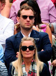Jude Law - Wimbledon 2012 - Marie Claire - Marie Claire UK