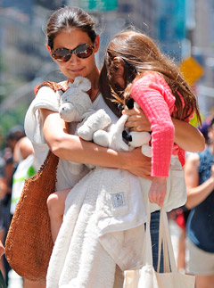 Katie Holmes and Suri Cruise - Marie Claire - Marie Claire UK