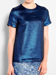 Marc by Marc Jacobs lame T-shirt 