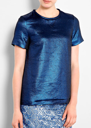 Marc by Marc Jacobs lame T-shirt, &pound;315