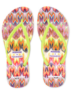 Missoni for Havaianas flip flops