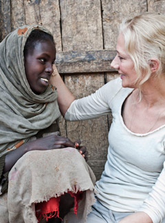Joely Richardson for Save the Children