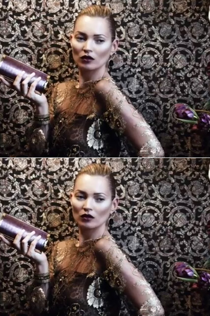 Kate Moss for Salvatore Ferragamo autumn/winter 2012 campaign