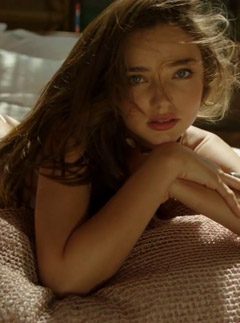 Miranda Kerr stars in Victoria's Secret cotton lingerie spring/summer 2012 campaign