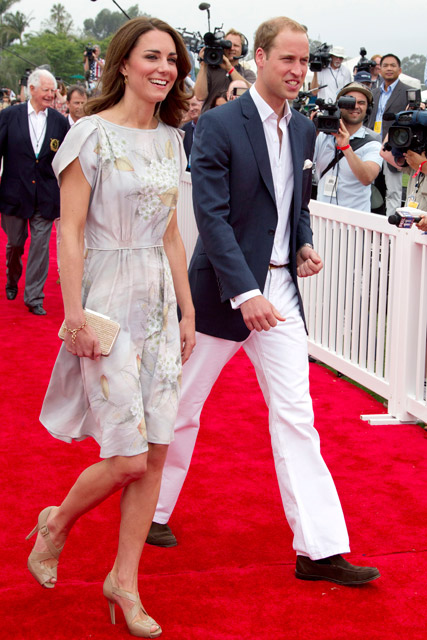 Prince William and Kate Middleton raise �1 million for charity at the Santa Barbara Polo Club