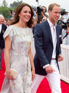 Prince William and Kate Middleton raise &pound;1 million for charity at the Santa Barbara Polo Club