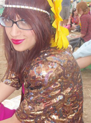 Natasha at Glastonbury