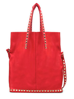 Zara soft shopper with tacks