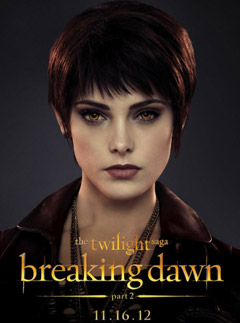Ashley Greene - Twilight Breaking Dawn Part 2 movie posters 