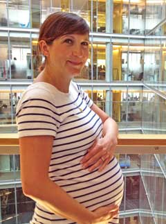 Marie Claire's sub editor Emma Simkins on why a pregnant CEO is great news for women
