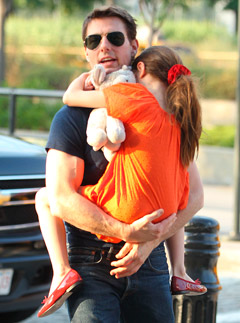 Tom Cruise and Suri Cruise reunite in New York