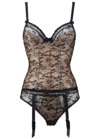 Fantasie underwired basque, &pound;58 - lingerie - underwear - shopping - fifty shades of grey