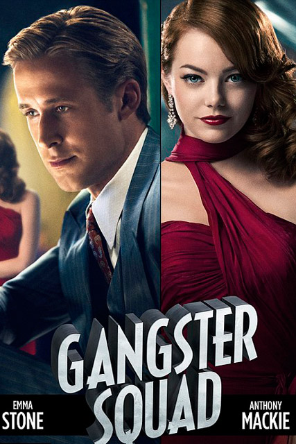 Ryan Gosling and Emma Stone - Gangster Squad - Marie Claire - Marie Claire UK