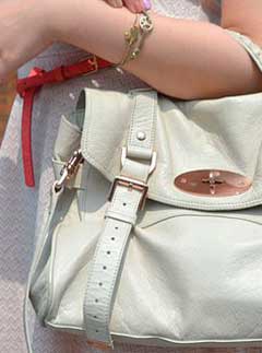 We're loving..the Mulberry Alexa bag