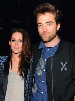 Robert Pattinson and Kristen Stewart