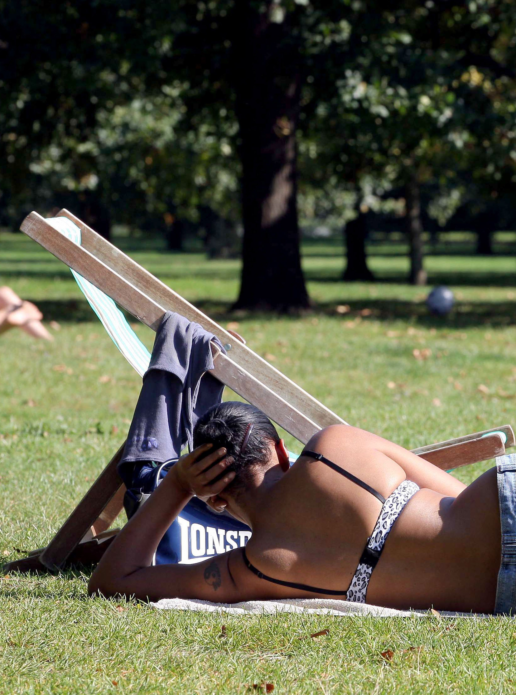 Sunbathing