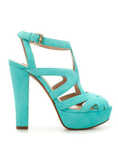 Zara Platform Heel Sandal