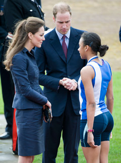 Prince William and Kate Middleton bag front row seats at the Olympics