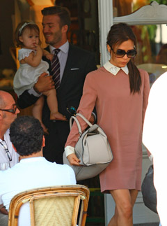 The Beckhams - David Beckham - Victoria Beckham - Harper Beckham - Marie Claire - Marie Claire UK