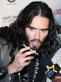 russell brand, celebrity news, celebrity gossip, community service, iPhone smashing incident, marie claire, marie claire uk