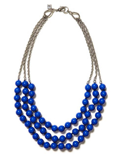 Banana Republic Triple-strand bead necklace