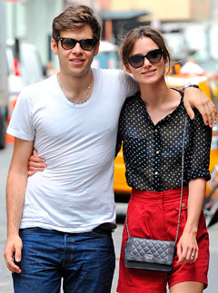 Keira Knightley and James Righton out and about in New York