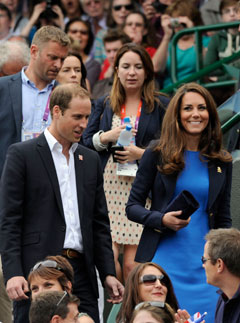 duchess of cambridge, olympics 2012, prince william, wimbledon, andy murray, marie claire, marie claire uk